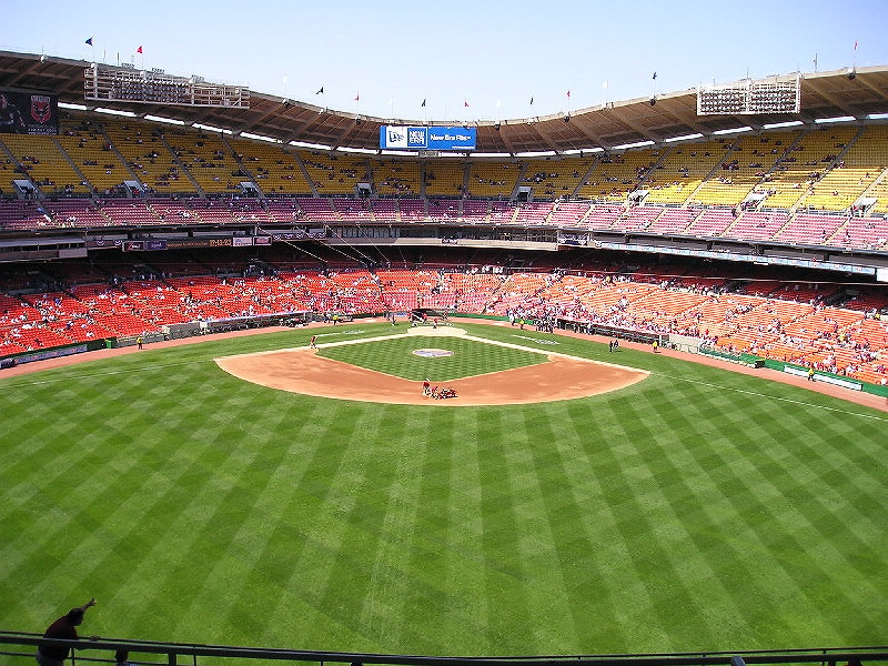 Howard's Center Field Shot -- Section 542, Row 3, Seat 3