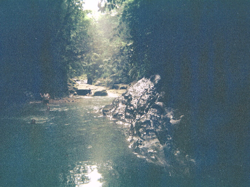 Swimming in Arroyo Frio