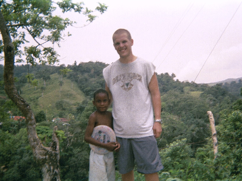 Ben with a friend