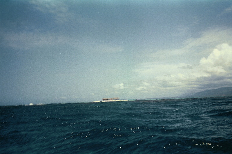 Our island jump-off spot for snorkelling