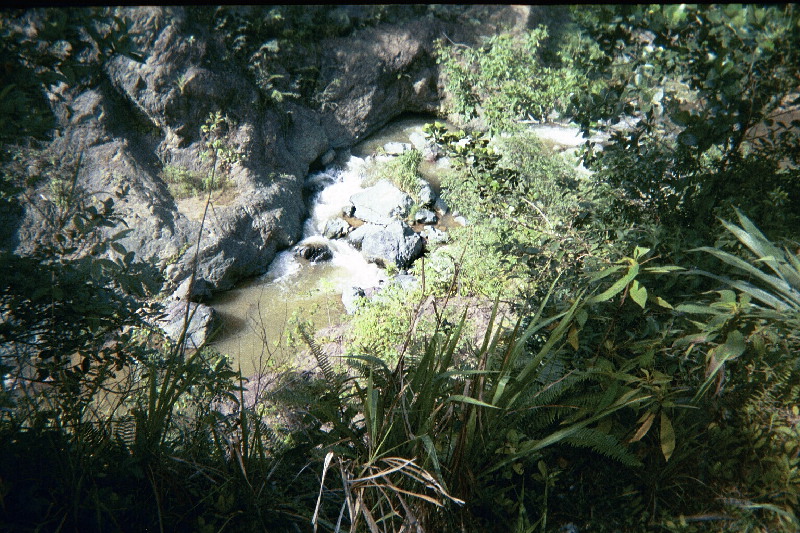 Looking down in Jarabacoa