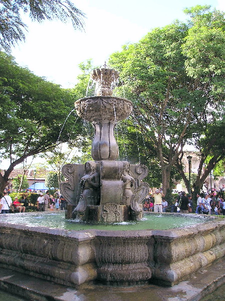 Fountain in the Central Plaza