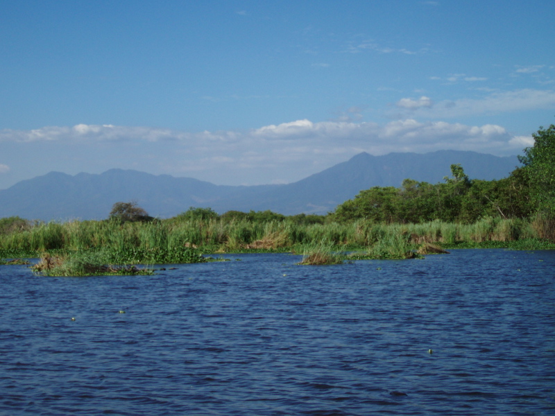 Ferry from Monterrico, Guatemala, January 8, 2006