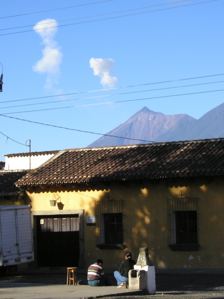 Volcan Fuego, Antigua, Guatemala, January 10, 2006