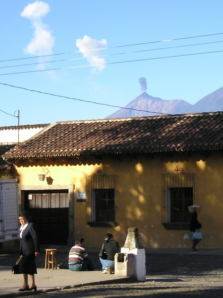 Volcan Fuego, Antigua, Guatemala, January 10, 2006