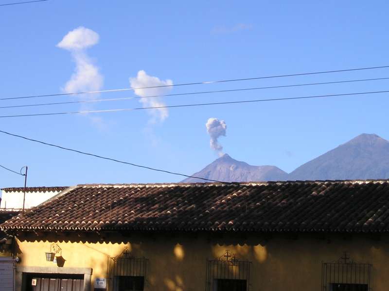 Volcan Fuego, Antigua, Guatemala, January 10, 2006