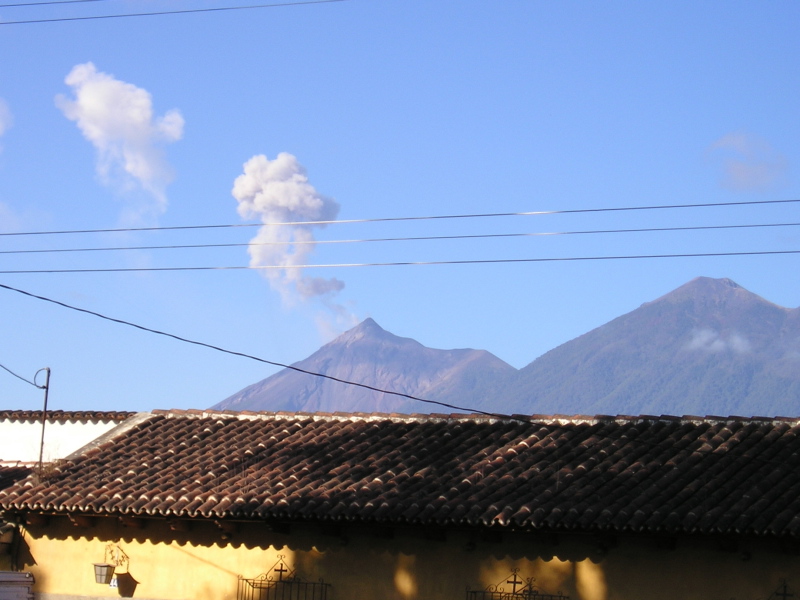 Volcan Fuego, Antigua, Guatemala, January 10, 2006