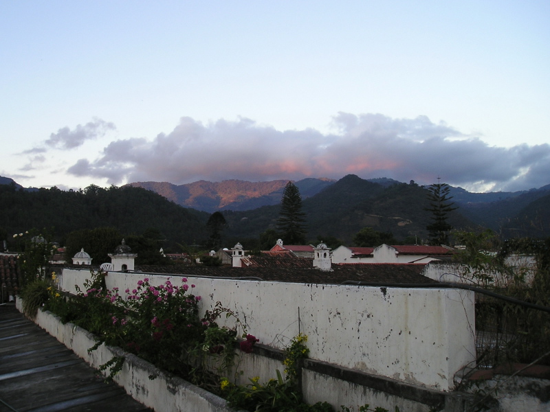 Sky Cafe, Antigua, Guatemala, January 13, 2006