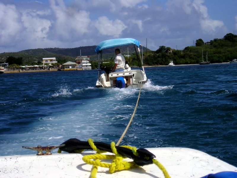 Butch at Bahía de Sardinas