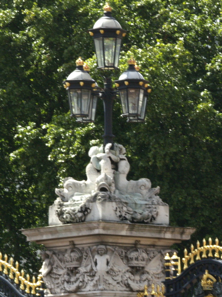 Gate Detail, Buckingham Palace, July 27, 2007