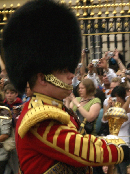 Drum Major, Buckingham Palace, July 27, 2007