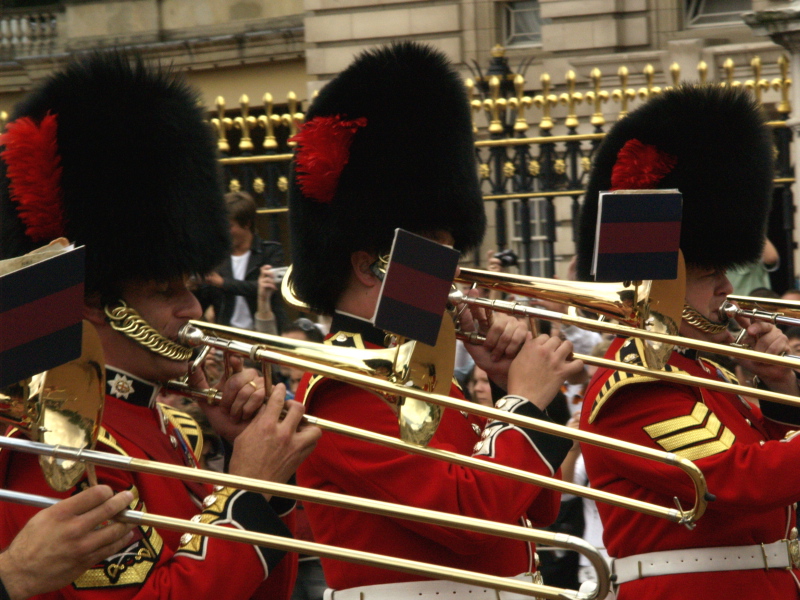 Marching Band, Buckingham Palace, July 27, 2007