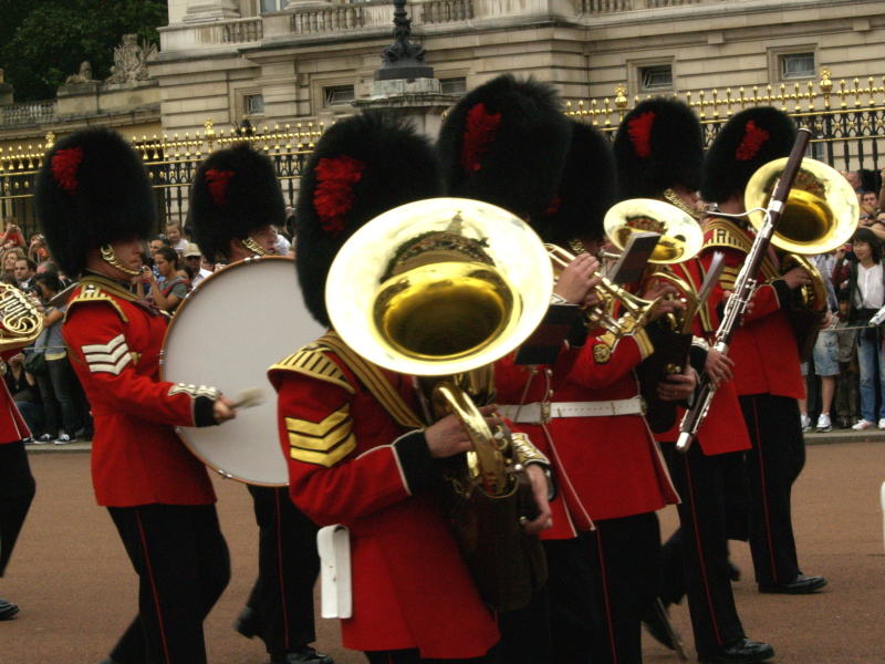 Marching Band, Buckingham Palace, July 27, 2007