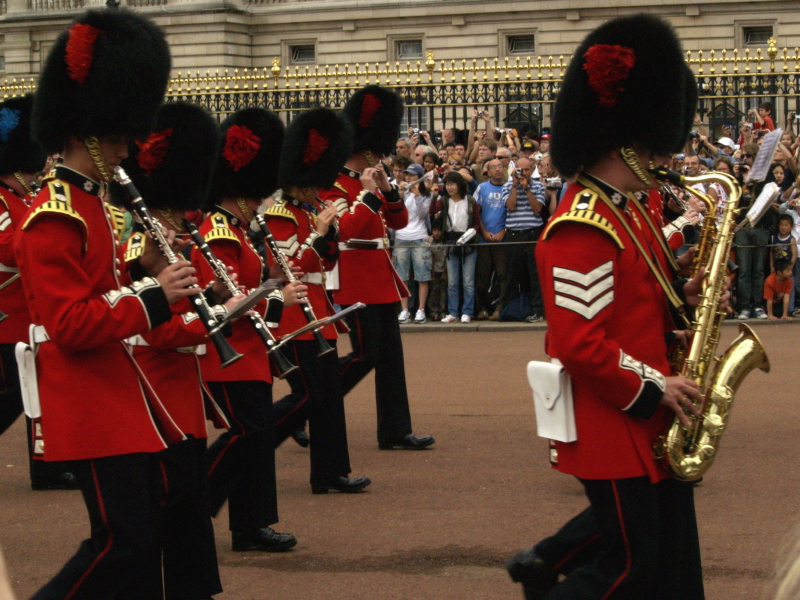 Marching Band, Buckingham Palace, July 27, 2007