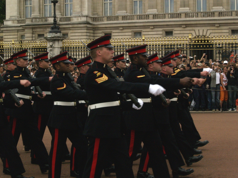Changing of the Guard, Buckingham Palace, July 27, 2007