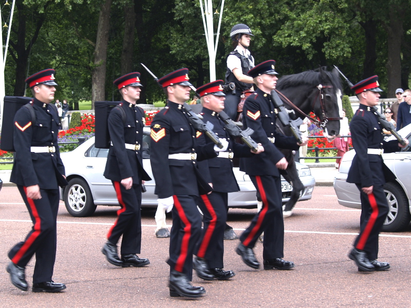 Changing of the Guard, Buckingham Palace, July 27, 2007