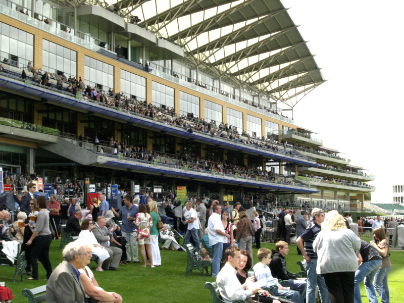 Grandstand, Ascot, July 27, 2007