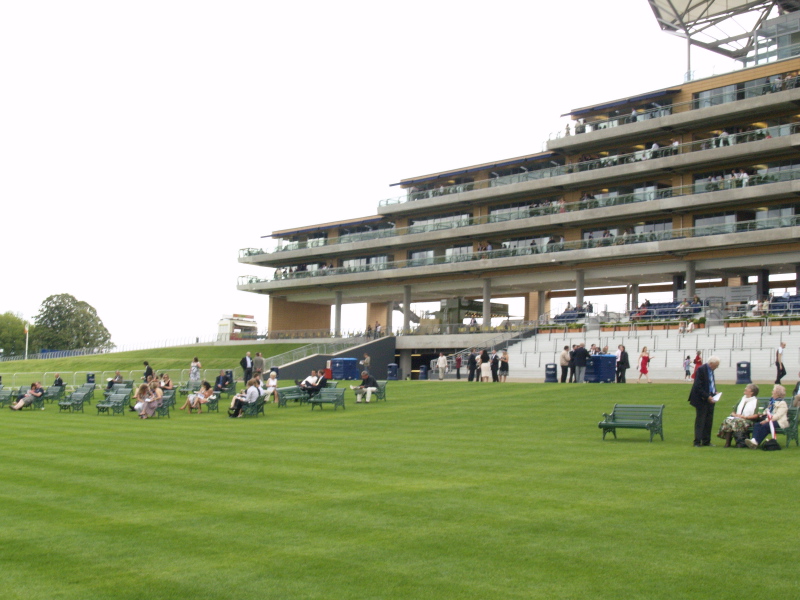 Grandstand, Ascot, July 27, 2007