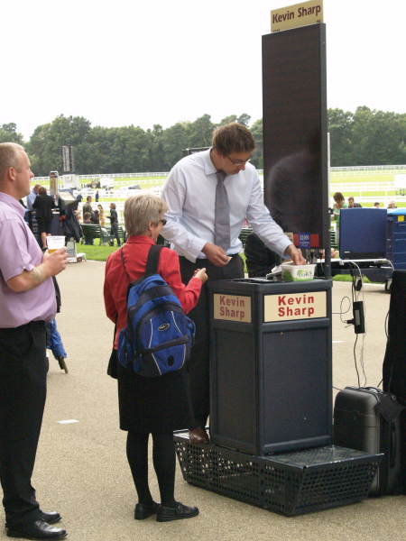 MAT & her Bookie, Ascot, July 27, 2007