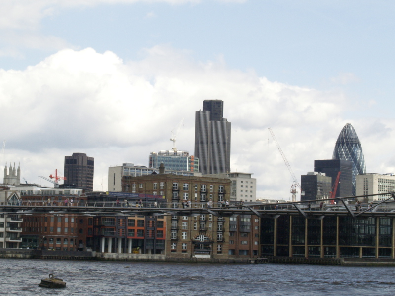 South Bank, River Thames, July 28, 2007