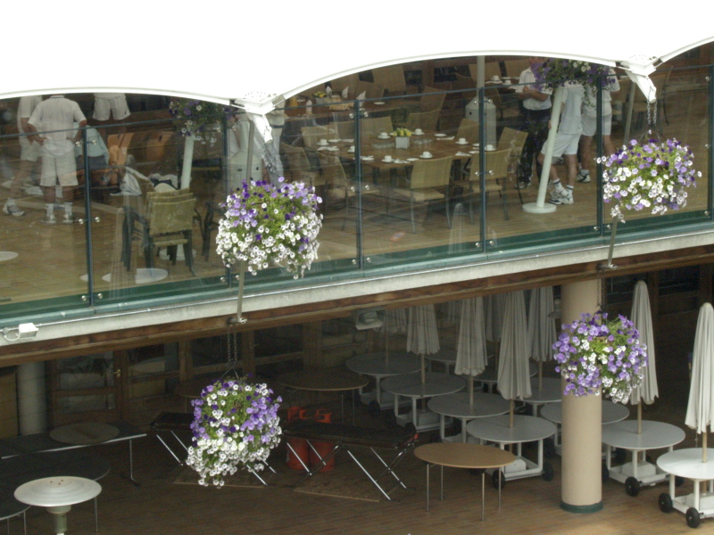 Members Dining Room, Wimbledon, July 29, 2007