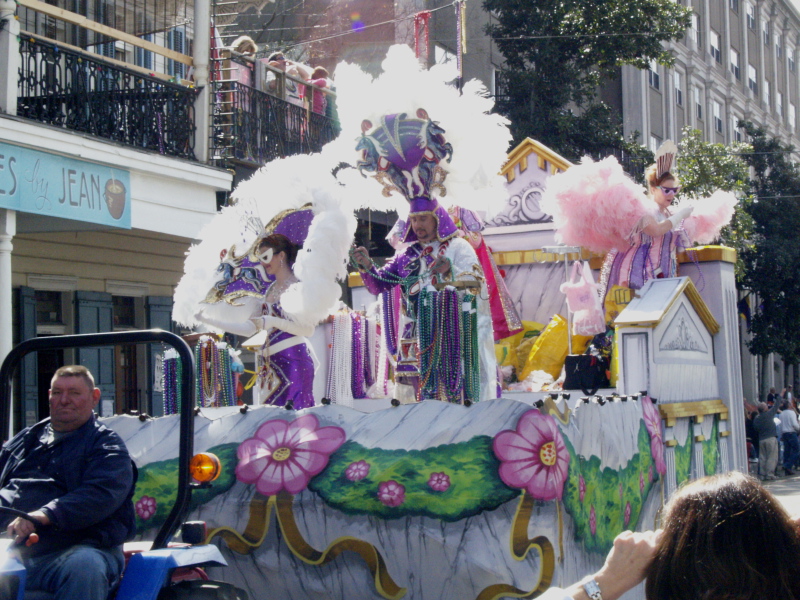 Mardi Gras, New Orleans, February 2, 2008 -- Krewe of Irise