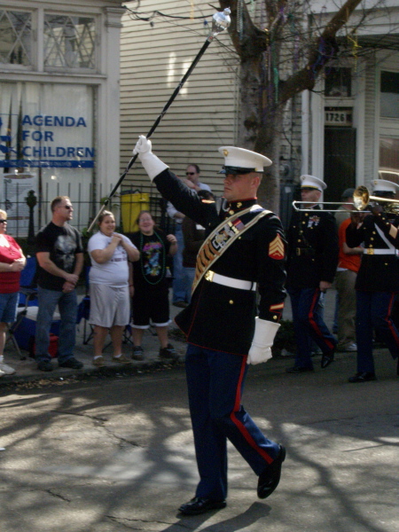 02/02/08 -- USMC Drum Major