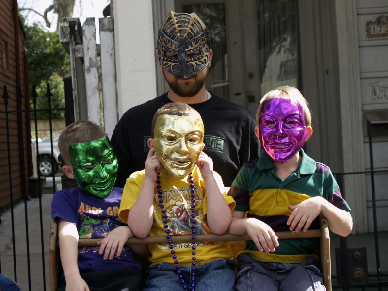 Mardi Gras, New Orleans, February 2008