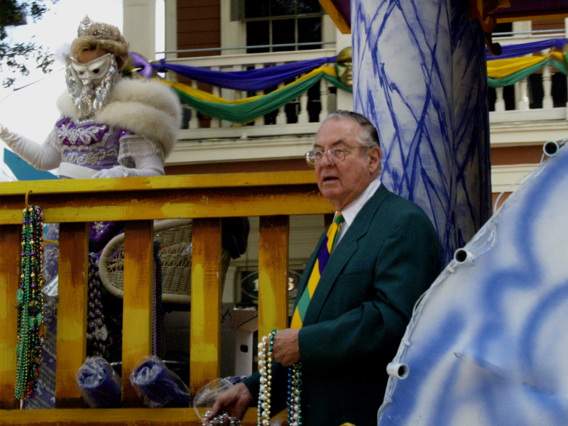 Mardi Gras, New Orleans, February 2, 2008 -- Krewe of Iris Riders