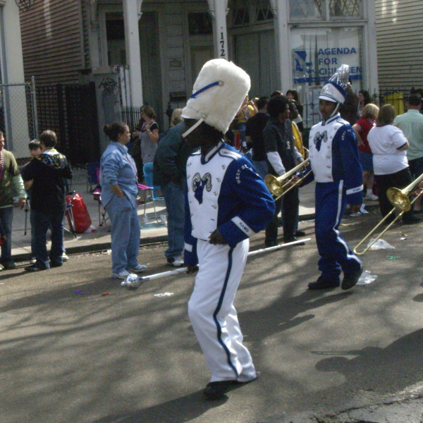 02/02/08 --  West St John Rams Drum Major