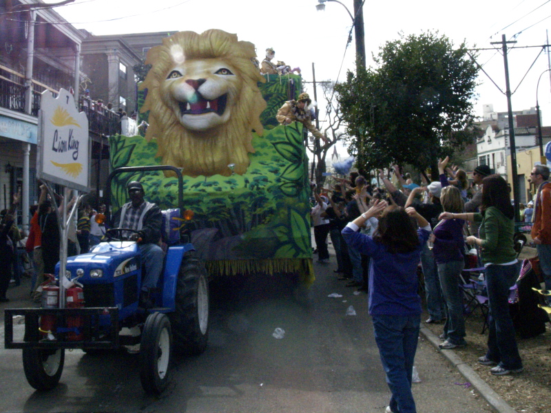 02/02/08 --  Krewe of Iris The Lion King