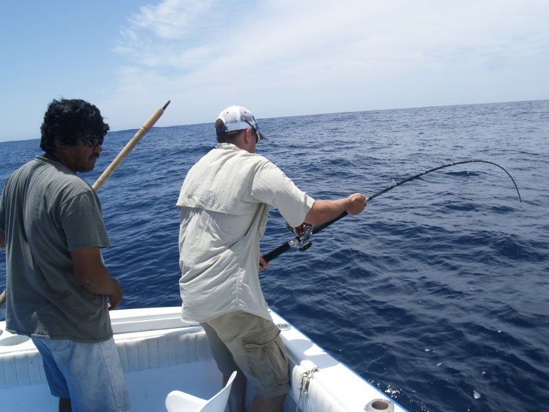 Punta Colorada, July 21, 2008 -- Jimmie's Dorado