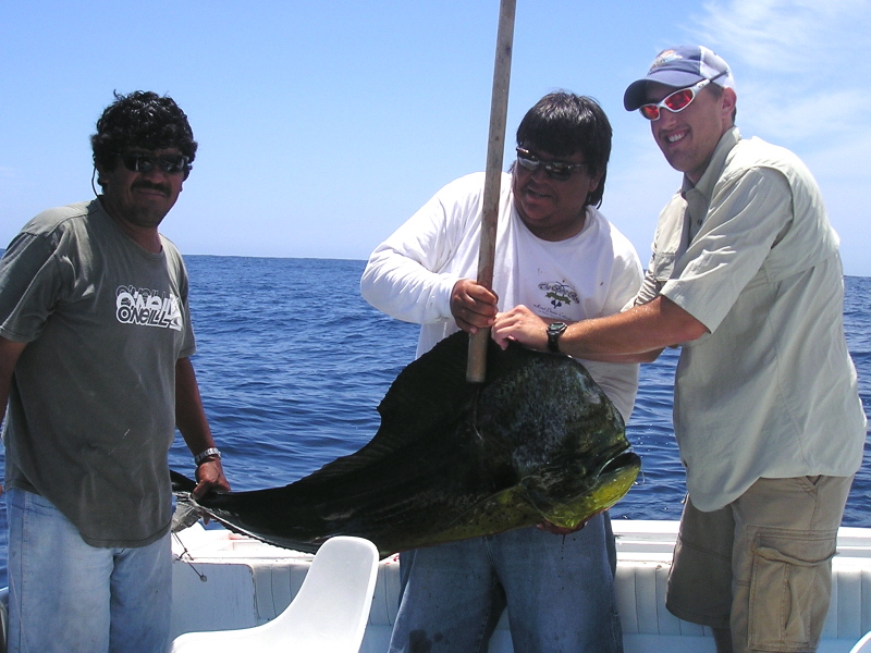 Punta Colorada, July 21, 2008 -- Jimmie's Dorado