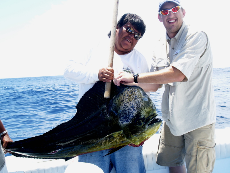 Punta Colorada, July 21, 2008 -- Jimmie's Dorado