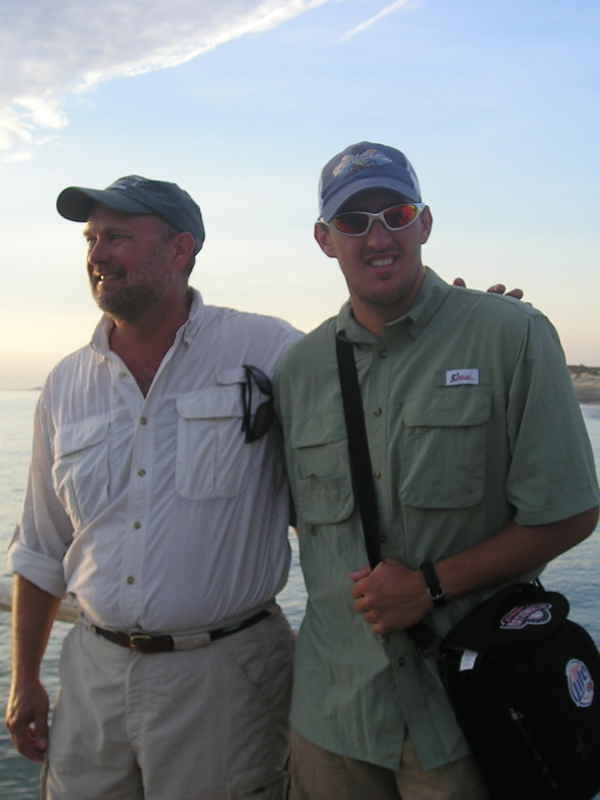 Punta Colorada, July 23, 2008 -- Jim & Jim