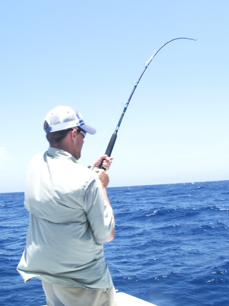 Punta Colorada, July 23, 2008 -- Jimmie's Marlin