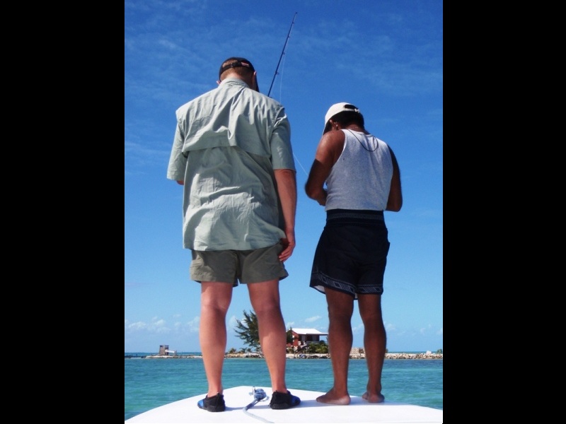 On the flats, Caye Caulker, February 20, 2011