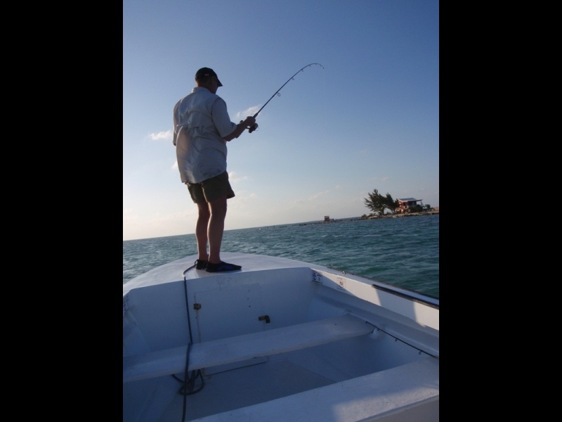 On the flats, Caye Caulker, February 24, 2011