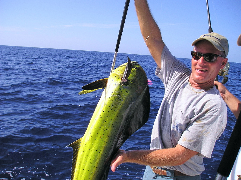 Jimmie Sharp aboard the Third Generation, July 14, 2004