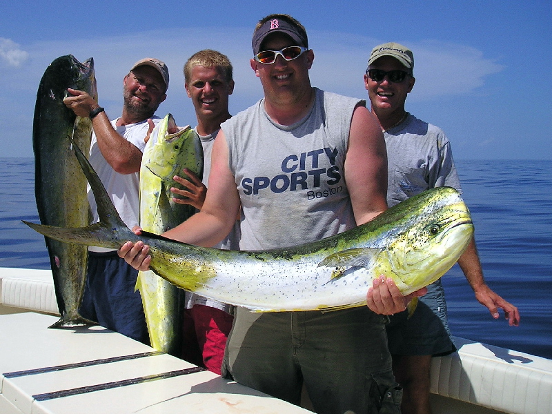 Dolfin Boys aboard the Third Generation, July 14, 2004