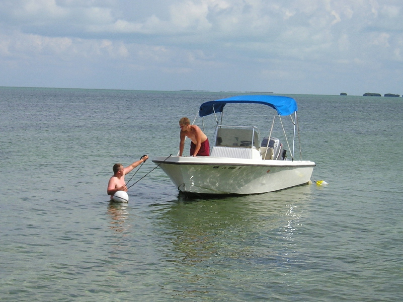 Jimmie & Ben, unraveling the secrets of the Moring Buoy, Lookout Lodge, 07/17/04