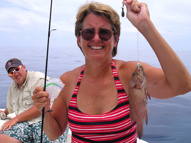 Marge's catch, Eagle Wreck, 07/21/04